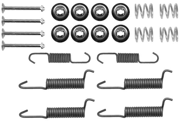 Accessory Kit, parking brake shoes TRW SFK357