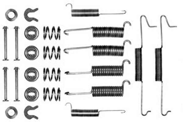 Accessory Kit, brake shoes TRW SFK60