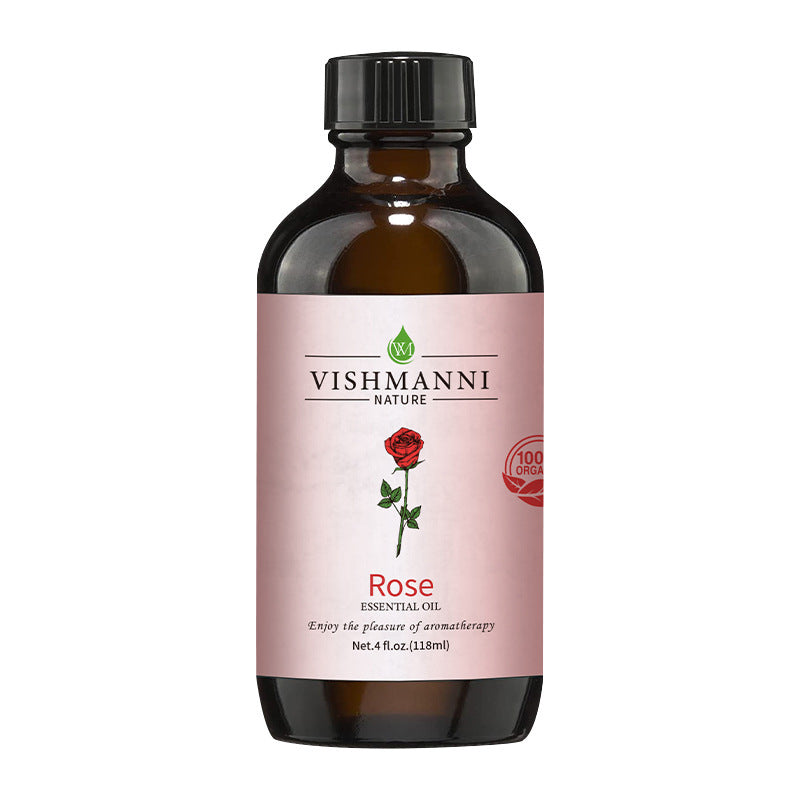 Plant Herbal Essential Oil Rose Lavender Jasmine Pure Single Base Essential Oil SPA Massage Skincare Moisturize Skin Healthy Beauty Flowers Aroma Di