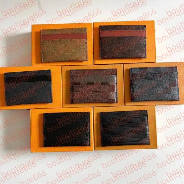 Women Designer Wallets & Holders Card Holders Credit Card Holders Classic Men Mini Small Wallet High Quality Slim Bank Cardholder No Box Tot