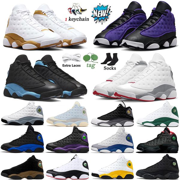 13s Wheat Wolf Grey 13 Basketball Shoes Jumpman Sneakers SoleFly BIG Books Instead of Guns Black Cat Flint French Blue Hyper Royal Bred Mens