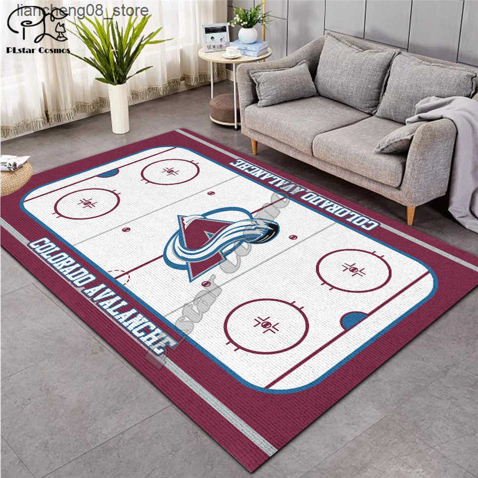 Carpets ice hockey carpet AntiSkid Area Floor Mat 3D Rug Nonslip Mat Dining Room Living Room Soft Bedroom Mat Carpet style03 L240910 C251007