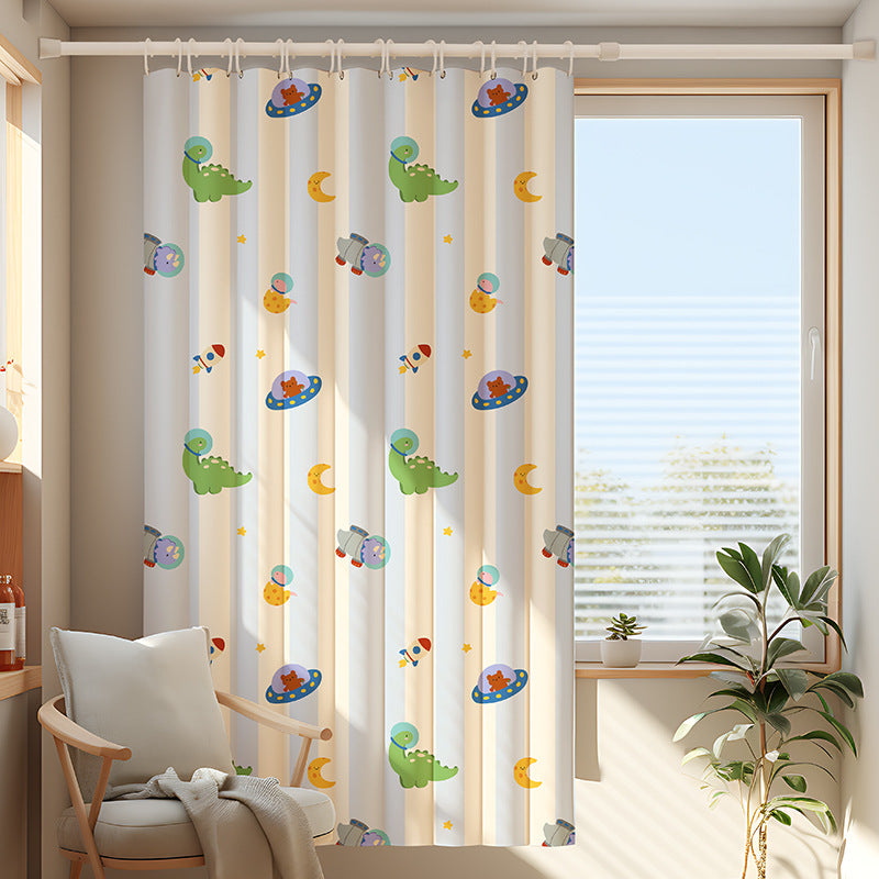 B17 chenille blackout master non-physical coating French light luxury Shaoxing curtain wholesale bedroom living room high-end