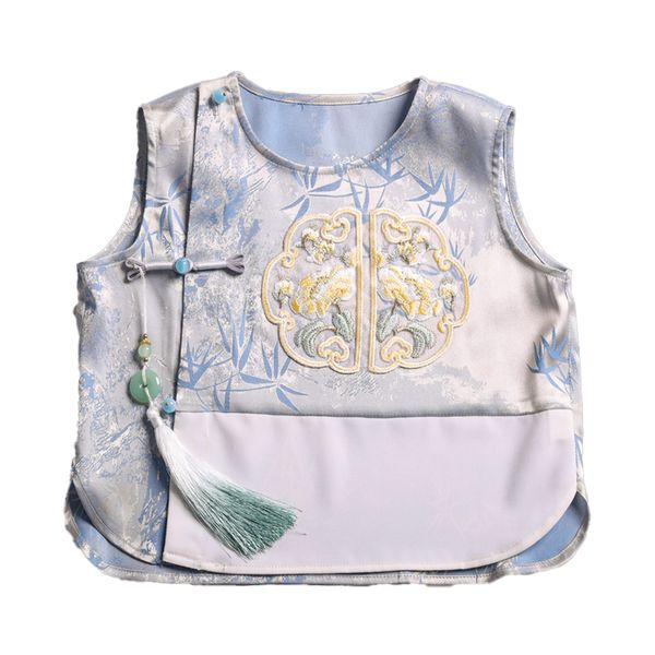 Children&#039;s new product, new Chinese style short sleeved two-piece set, children&#039;s clothing