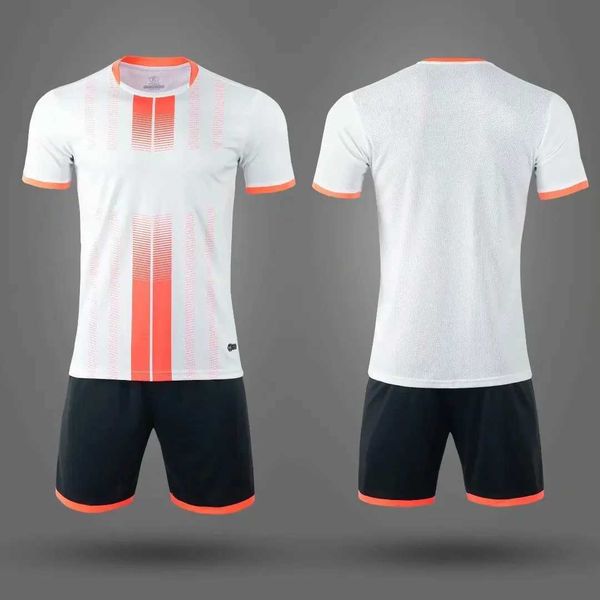 Wholesale Popular Football Club Jersey Kits Mens Soccer Uniforms Team Soccer Wear Set Tracksuit New Season Dress Men FootballW241020