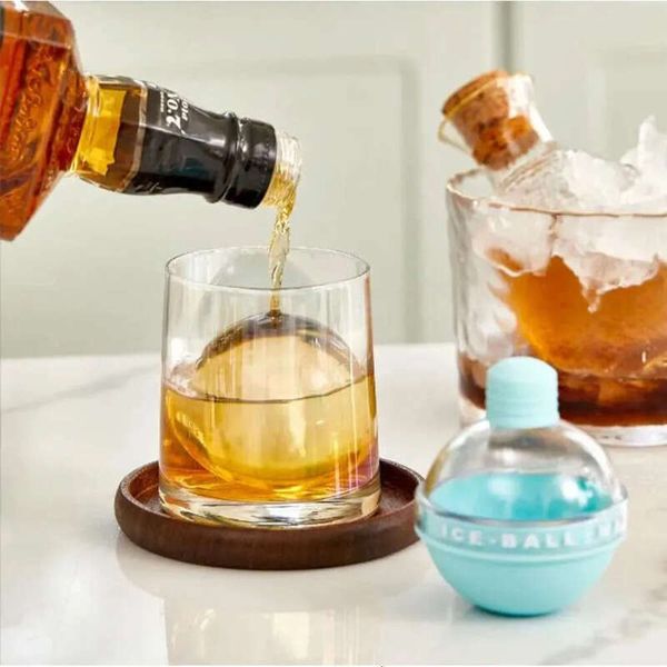 Bulb Whisky Mold Silica Hockey Gel Cube Soda Drink Household Ball Ice Maker