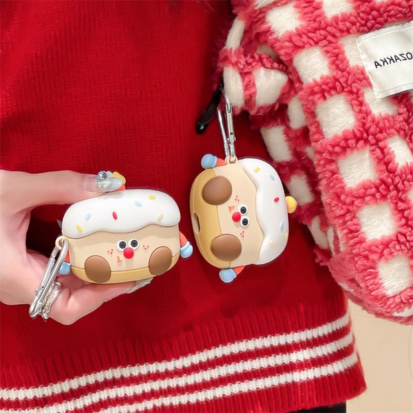 ddmygifts Cute cartoon cake suitable for Pro2 Bluetooth wireless headphone cover 1-2-3 generation silicone A