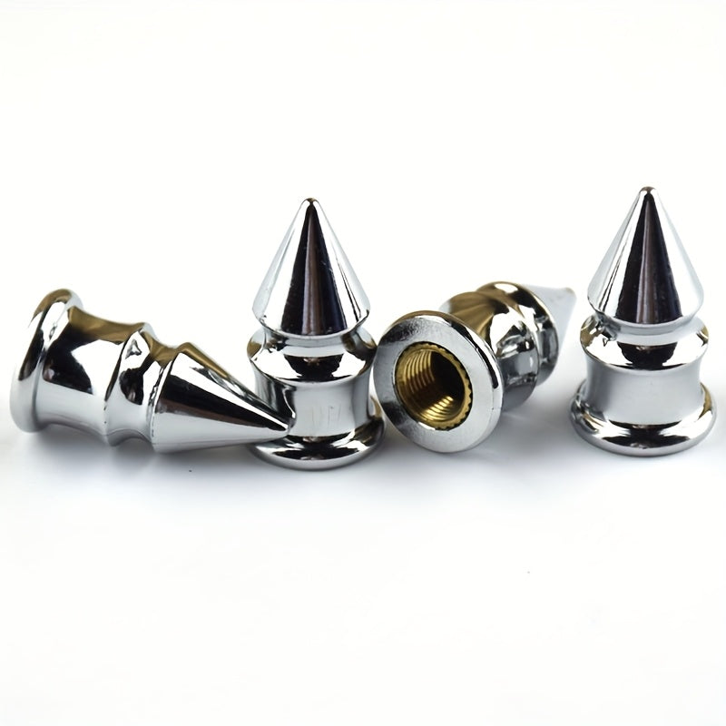 TEMU 4pcs Metal Pagoda Tire Valve Stem Caps, Aluminum Alloy Air Valve Covers, Compatible With , For , For , For , For , For Mg Vehicles - Check