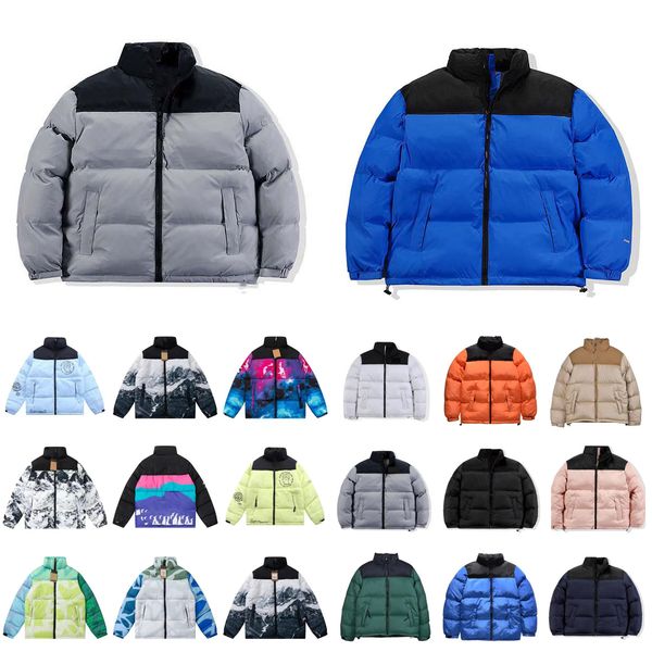 Winter Men puff down parka long sleeve hooded puffer Jacket Windbreakers Down Outerwear Causal mens printing jackets Thick warm Coats Tops O
