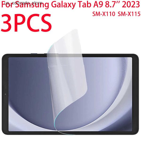 Tablet PC Screen Protectors 3-piece PE 8.7-inch 2023 soft film screen protector suitable for Galaxy Tab A9 SM-X110 SM-X115 protective L24091