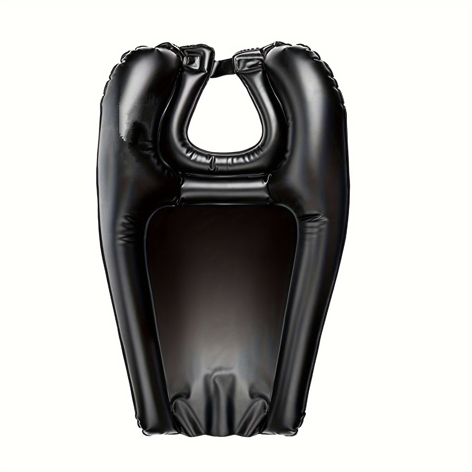 TEMU 1pc Inflatable Shampoo Bowl Basin - Portable Pvc Bedside Hair Washing System With Inflation -like Setup (no External) For Elderly, Pregnant