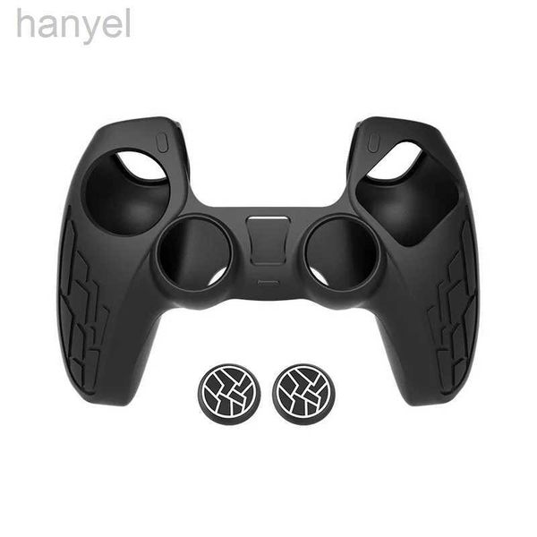Game Controllers Joysticks Controller Cover Case Anti Slip Handle Case Thickened Silicone Protective Cover Case for Playstation5 with Joysti