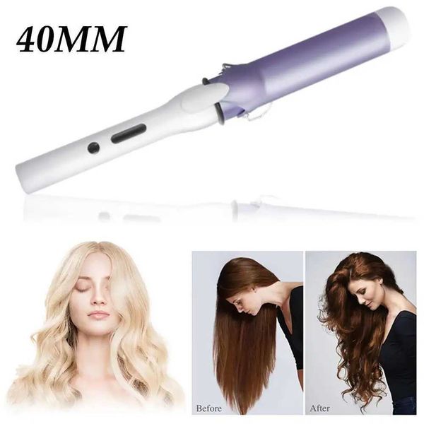 Hair Curlers Straighteners Curling iron 40mm large wave electric curling iron is not super large curling damage The pole is generated by cur