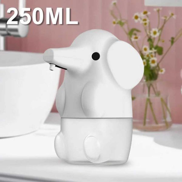 Cute Elephant Automatic Foaming Soap Dispenser Rechargeable Dish Soap Dispenser Hands Free Auto Soap Dispenser for Bathroom Y250117