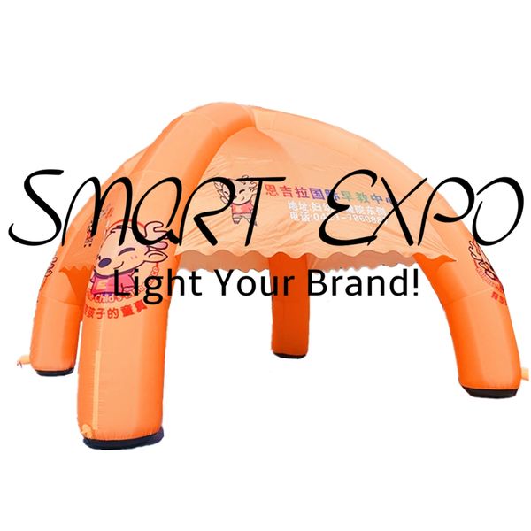 Foldable Printed Inflatable Tent W6 x H4 M for Outdoor Commercial Exhibitions or Entertainment Parties