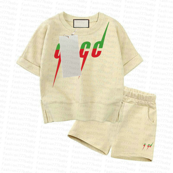 HOT 7 styles Logo Clothing Sets Kids Clothes Suits Girl Boy Clothing Summer Infantis Baby sets chlidren sport suits