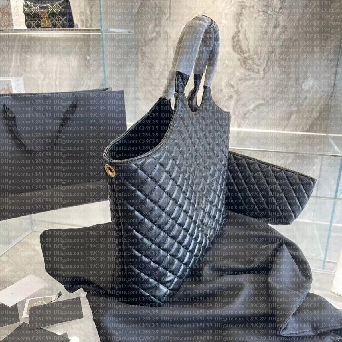 Designer Bag Icare Maxi Bags New Women Commuter Large Capacity Quilted Tote Shoulder Bag Stylish Versatile Premium Fast Shipping Black