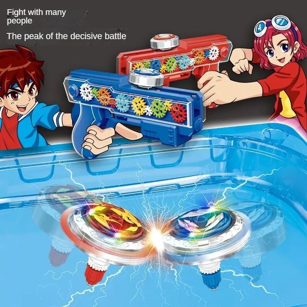 Aanime Beyblade Spinning Top Metal luminous Tops Toy For Kids Children Gun Party Games Novel Boys Girl Interactive Cool Aa 240307
