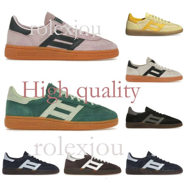 Handballs Designer Shoes Plataforma Casual Alumínio Blackgum Black Clear Pink Collegiate Homem Mulheres Mulheres Navy Goma Esportes Esportes