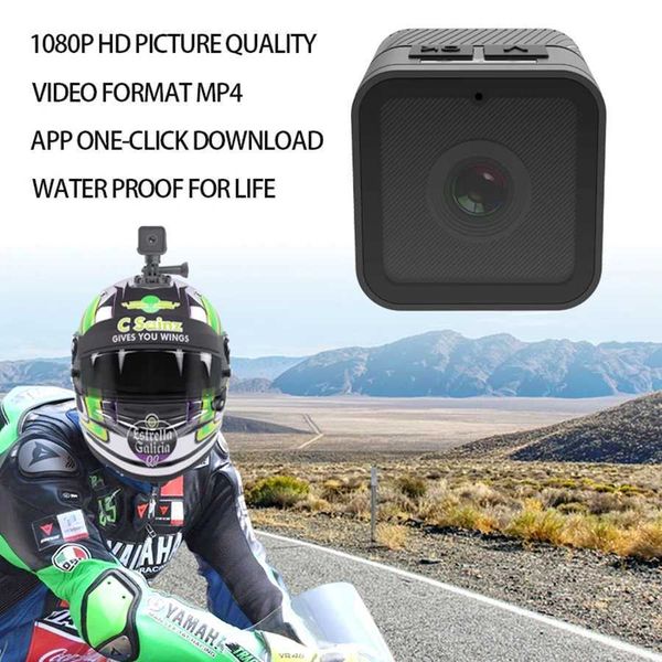 Sports Action Video Cameras Equipped with WiFi waterproof camera highdefinition 1080P portable sports mini camera motorcycle and bicycle dri