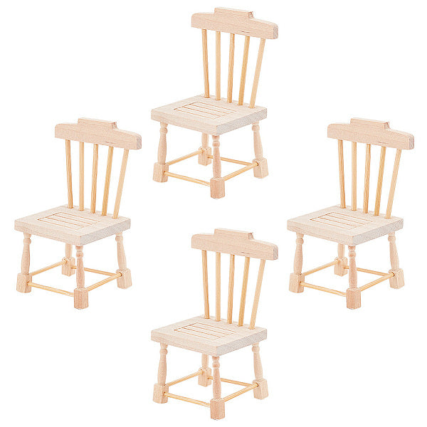 Mini Wooden Chairs