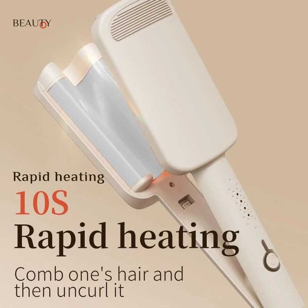 Hair Curlers Straighteners Curling board wavy iron hot curls professional Ener white styling curling tool portable appliances H241121