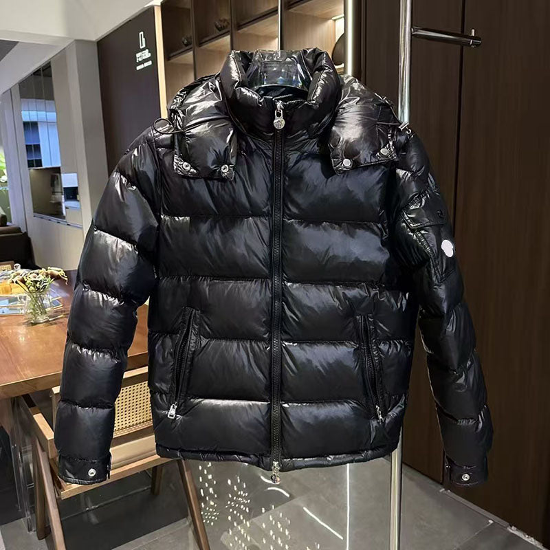 Men&#039;s and women&#039;s down jackets, designer luxury thick down jackets, high-quality embroidered winter tops, outdoor warm jackets M-2XL