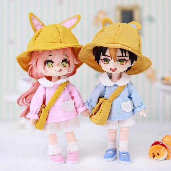 Roupas ob11 estilo fofo de jardim de infância de meninos e meninas uniforme molly gsc corpo 112BJD Doll Toy Clothing Toysmy8W