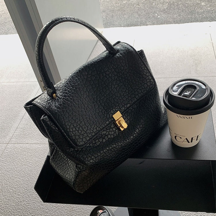 Suede Leather Black Crossbody Bag For Women Fashion Sac A Main Female Shoulder Handbags And Purses With Scarves Bags