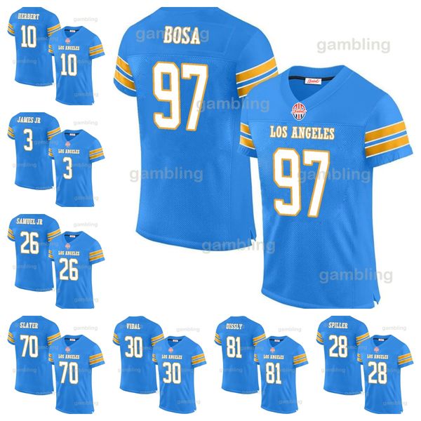Men-Women-Youth 2024 Chat-gerr Football Jerseys Khalil k Justin Herbert Keenan Allen Derwin James Jr. Joey Bosa Mike Williams Austin Ekeler