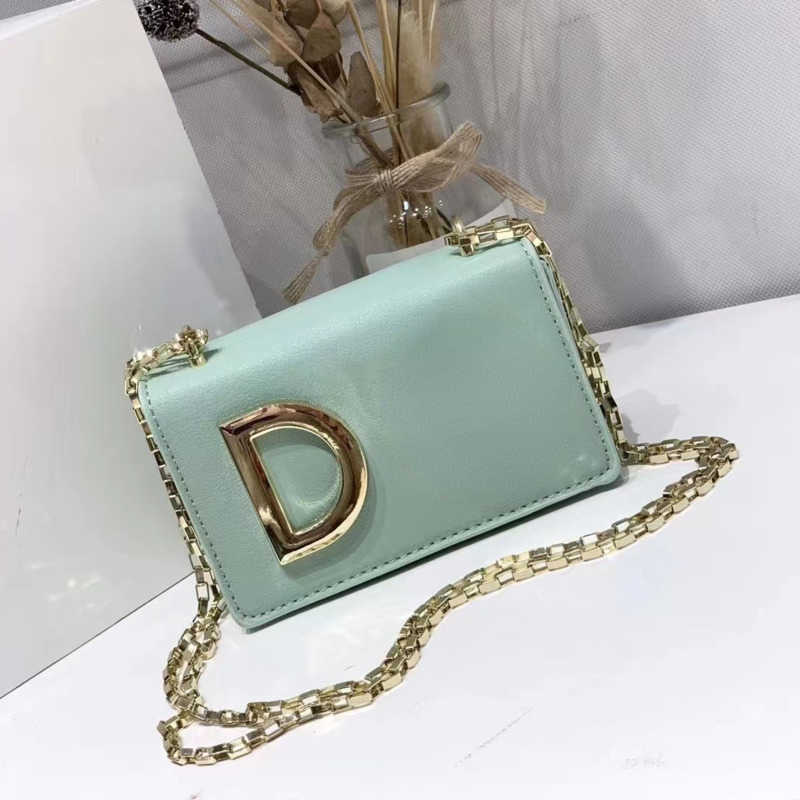 Luxury Women Bags Designer Fashion Shoulder bag Flap Chain crossbody Casual messengerBag purse Candy Color
