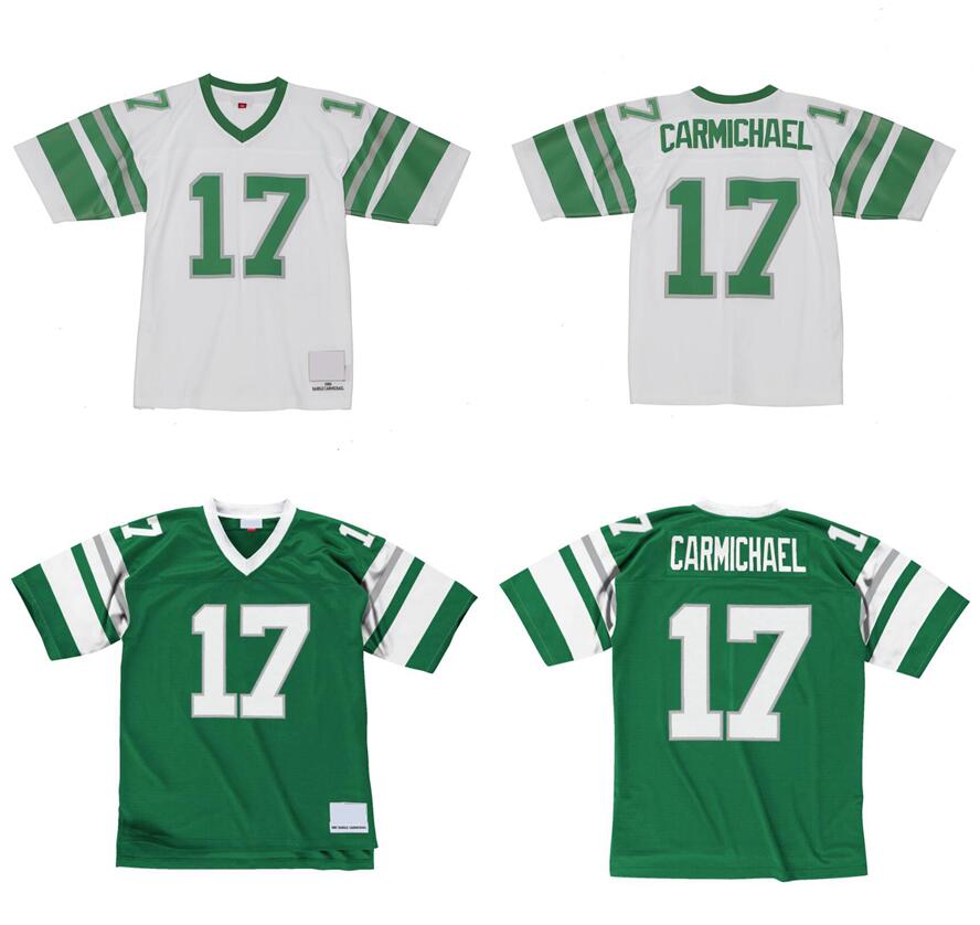Stitched football Jerseys 17 Harold Carmichael 1980 mesh Legacy Retired retro Classics Jersey Men women youth S-6XL