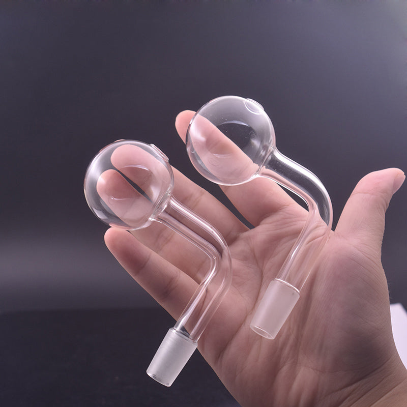 Big Size 10mm 14mm 18mm Male Female Clear Thick Pyrex Glass Oil Burner Pipes for Oil Rigs Glass Bongs Thick Big Bowls for Smoking Piece