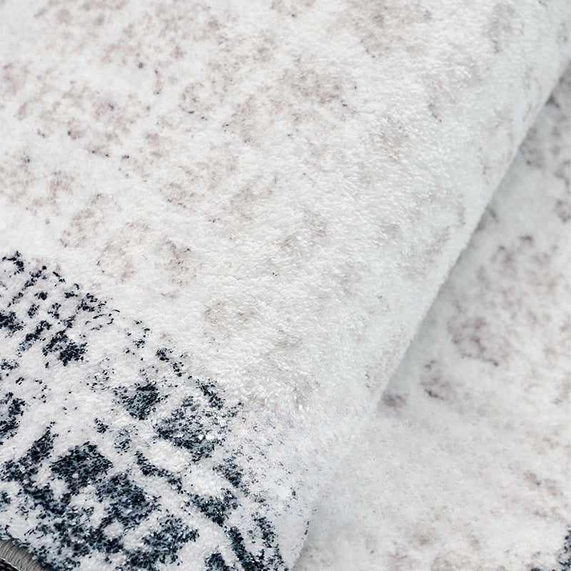 Carpet Living Room Wash-free Wipeable Minimalist Nordic 2024 New Light Luxury High-end Home Sofa Coffee Table Bedroom Thickened