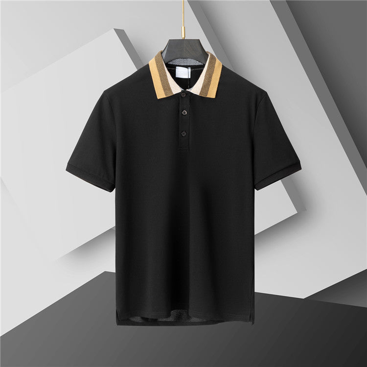 Mens Polo Shirt Fashion Men&#039;s T-shirt Luxury Polo Collar Breathable Top Summer Business Shirt Asian size M--XXXL