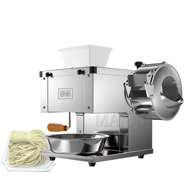 160kg-H Commercial Electric Meat Slicer Vegetable Cutter Shred Machine 850w Automatic Food Chipper Dicing