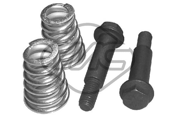 Spring, exhaust pipe Metalcaucho 02619