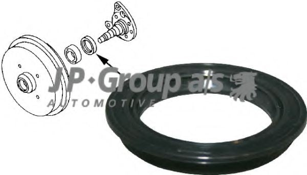 Shaft Seal, wheel bearing JP GROUP 1151250200