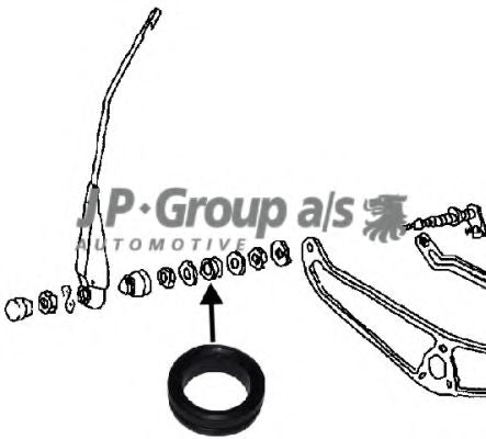 Bellow, wiper linkage JP GROUP 8198150206