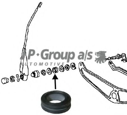 Bellow, wiper linkage JP GROUP 8198151402