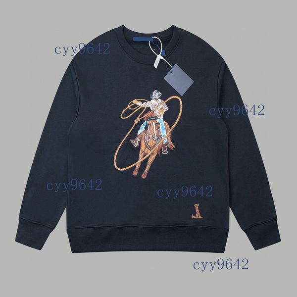 Men&#039;s Plus Size Hoodies & Sweatshirts letter knitted sweater in autumn - winter acquard knitting machine e Custom jnlarged detail crew