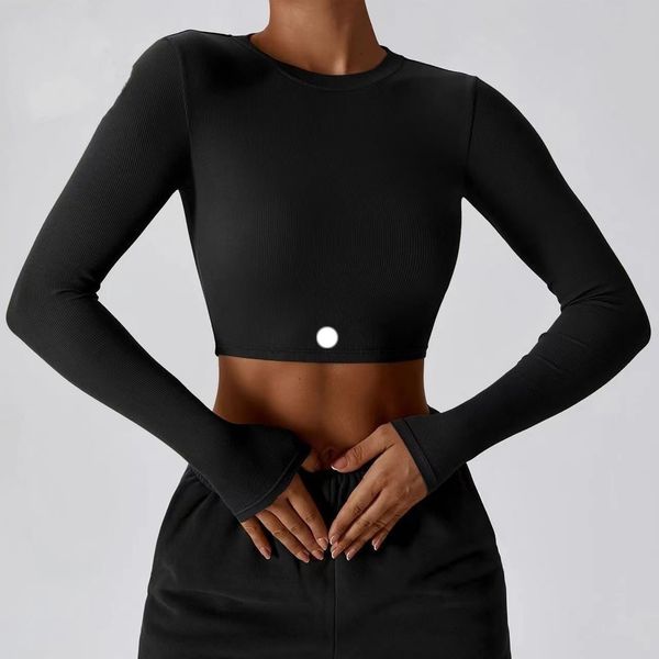 yoga casual running sports T-shirt long sleeved fitness slimming lightweight long sleeved yoga top Hot selling
