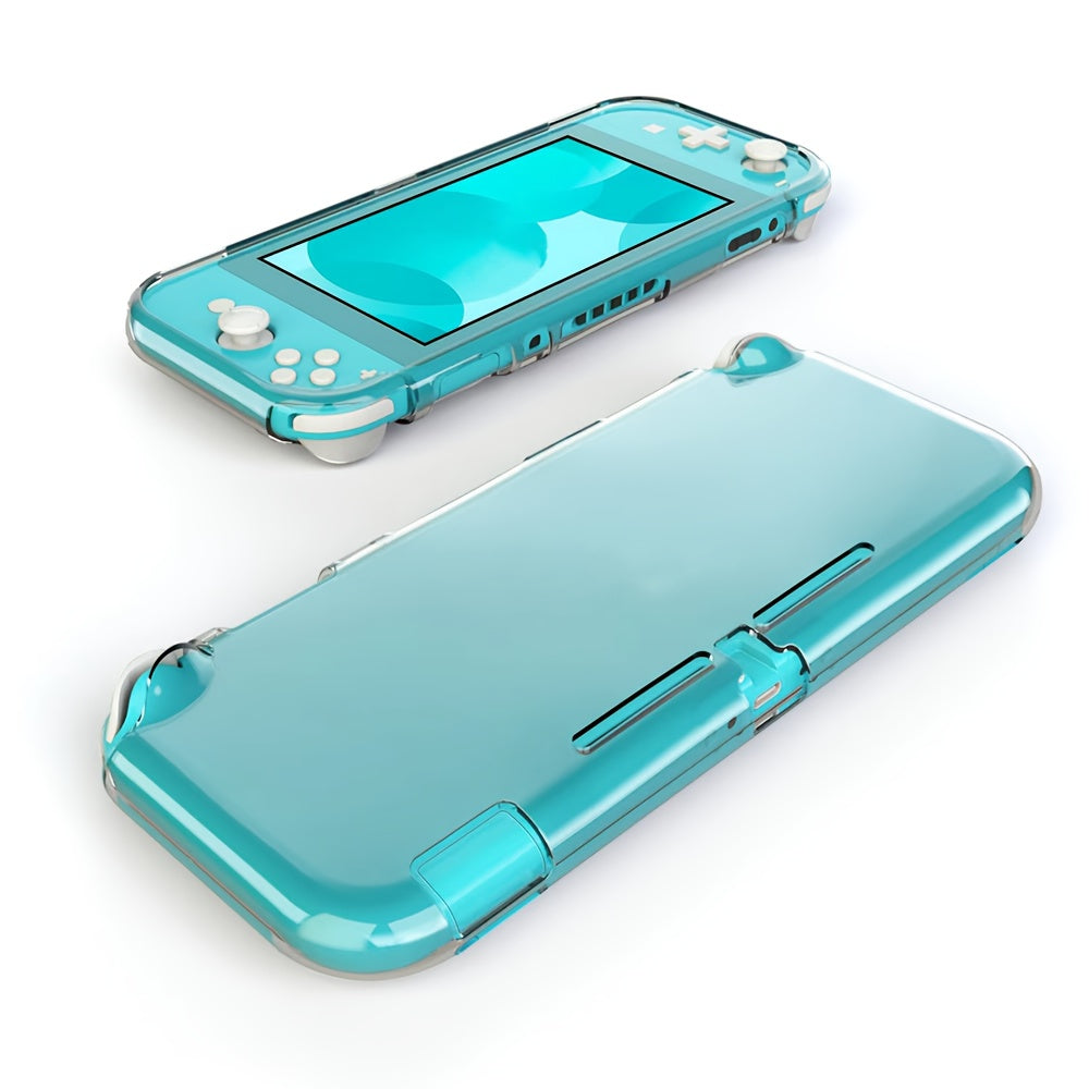 TEMU Silicone Protective Case For Switch Lite - Shockproof Transparent Cover With And Comfortable Grip, Accessory Kit For Gaming Console, Cute For