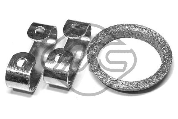 Mounting Kit, exhaust pipe Metalcaucho 02779