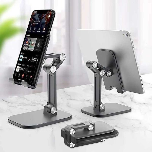 Desktop Phone Holder Can Be Freely Raised And Lowered Adjustable In Height Foldable Portable Tablet For Live Streaming Deskto Y240806