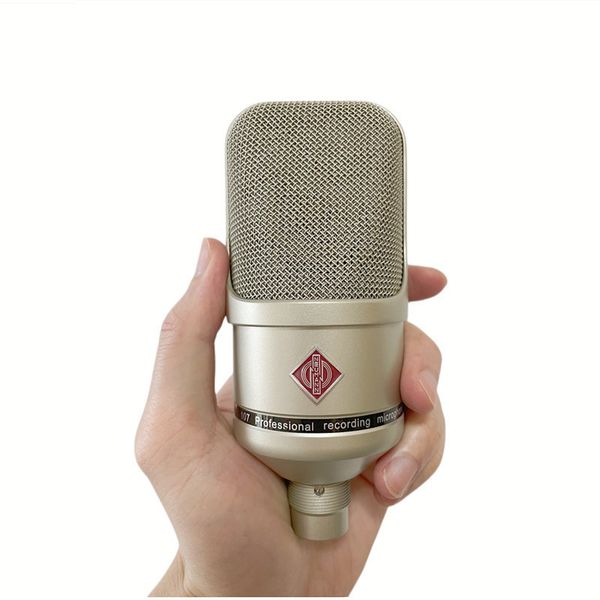 Microphones 107 Condenser Professional Microphone Kit with Free Shock Mount Mic For Gaming Recording Singing Podcast Living 221115