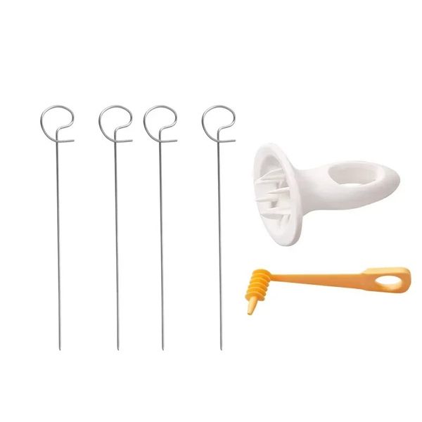 2024 Slicer Aço inoxidável Plástico Twisted Slice Cutter Spiral Creative Kitchen Gadgets Ferramenta de vegetais Gire a batata