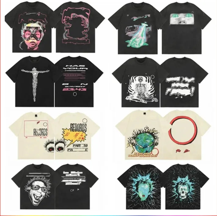 graphic tee Mens t shirt Designer Brand Womens t shirts High quality summer cotton Polos printed letter short sleeve black white tee camisetas magli