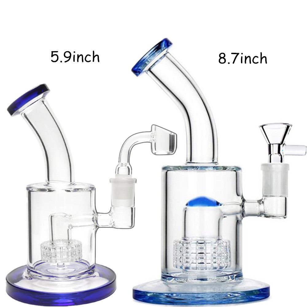 Matrix Glass Hookah Bongs Recycler Oil Rigs Birdcage Inline Perc Smoking Pipe Arm Tree Dab Rig Water Pipes Bong Bubbler with 14mm Joint