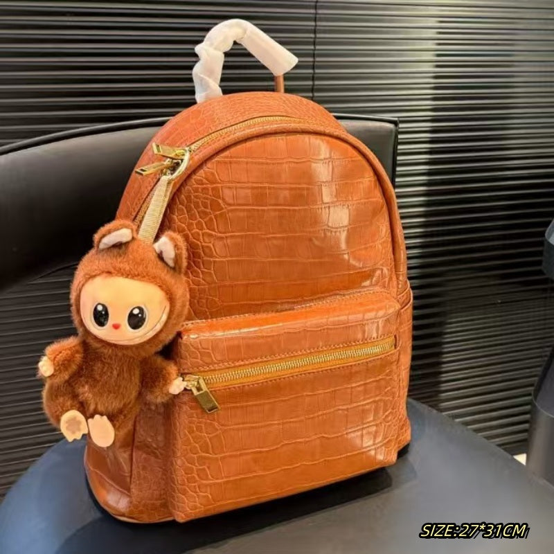 2025 Fashion Girl Designer Backpack Luxury Outdoor Computer Bag Travel Bag Large Capacity Shopping Bag school bags(No dolls))